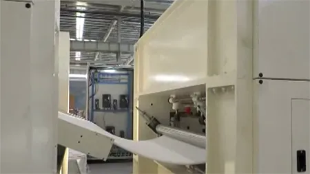 خط إنتاج قماش اللباد فلت